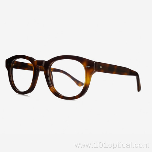 D-Frame domed pins Acetate Unisex Optical Frames